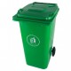 Thùng rác HDPE 90L nắp kín